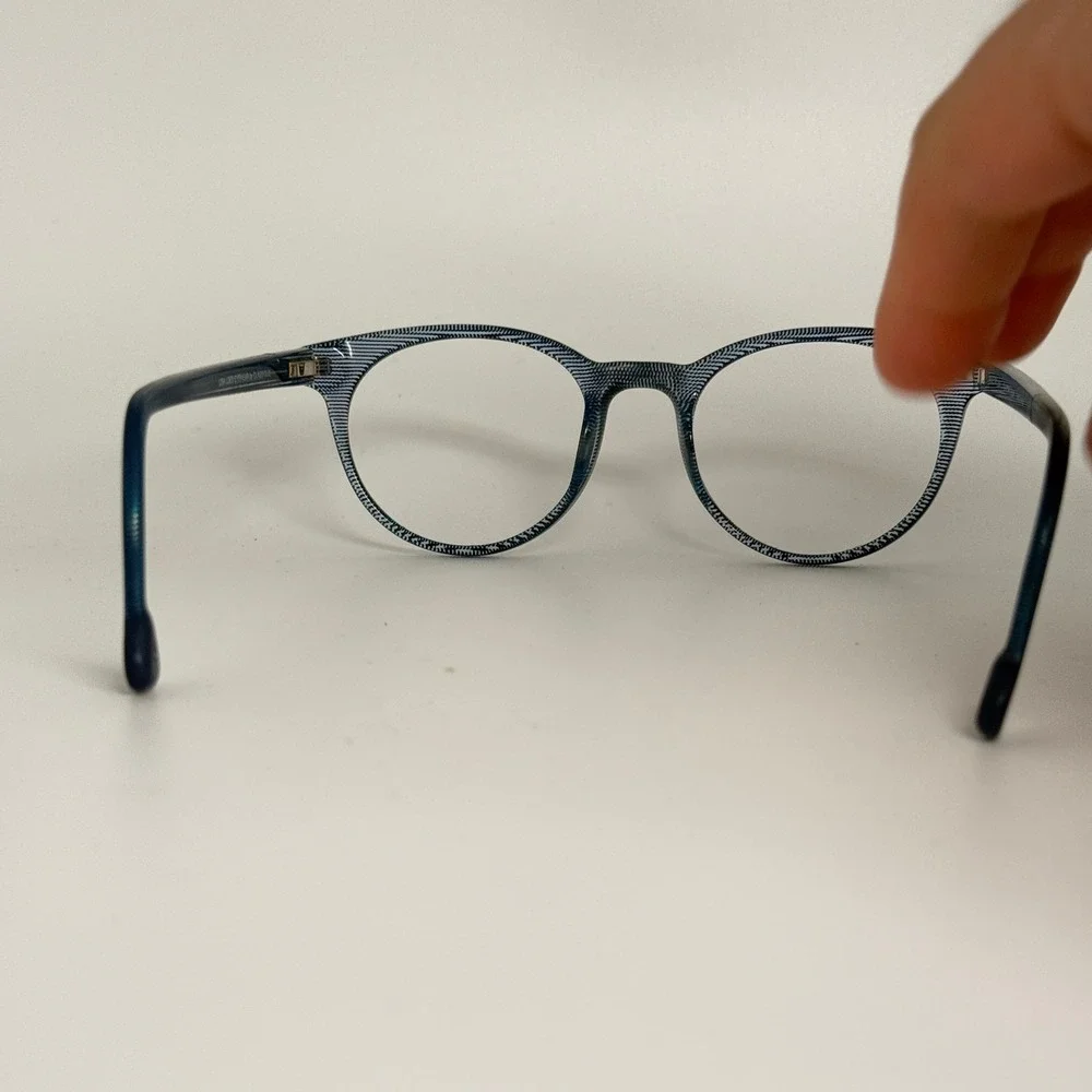 Lisa Loeb Eyewear by Classique Blue Sky 204 Electric Blue‎ Glasses 49-19-140
